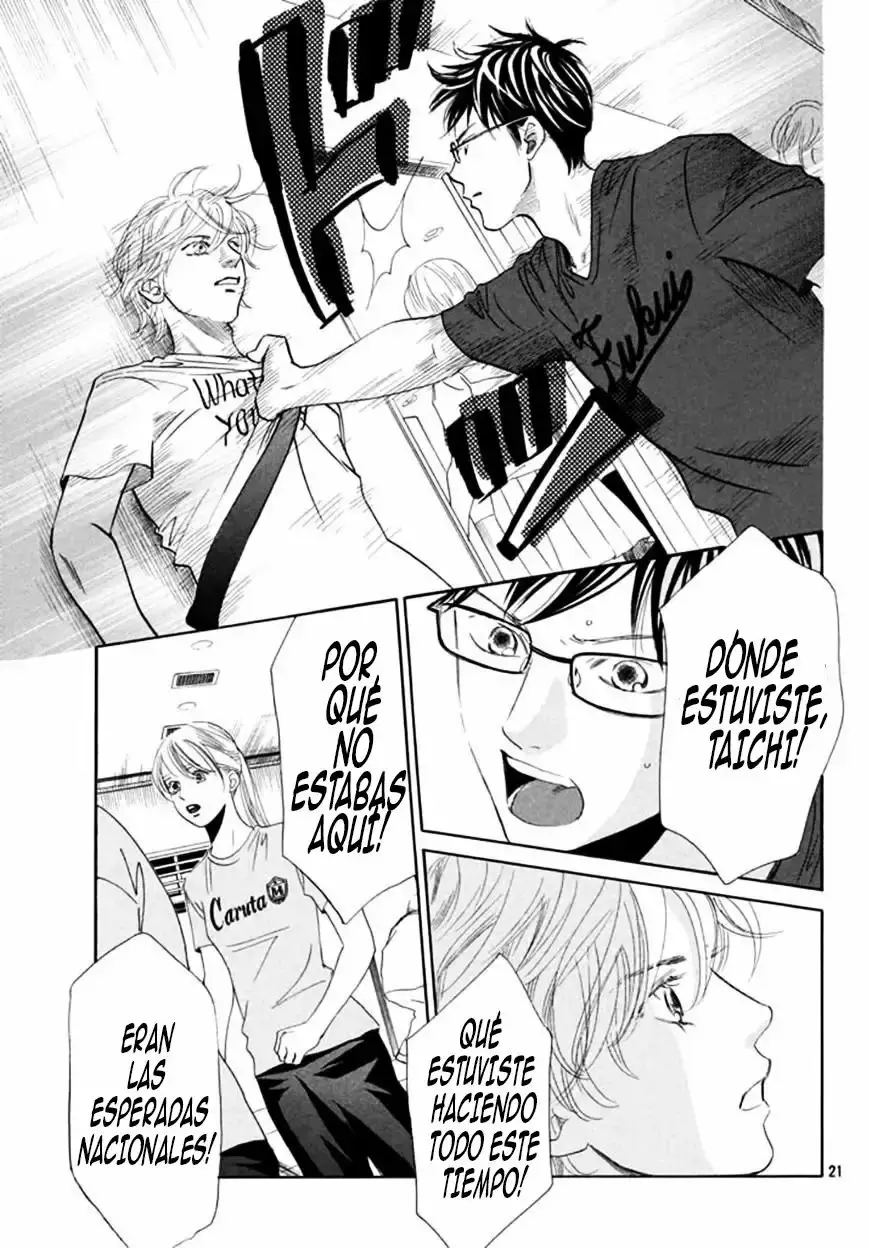 Chihayafuru capítulo 164, página 21