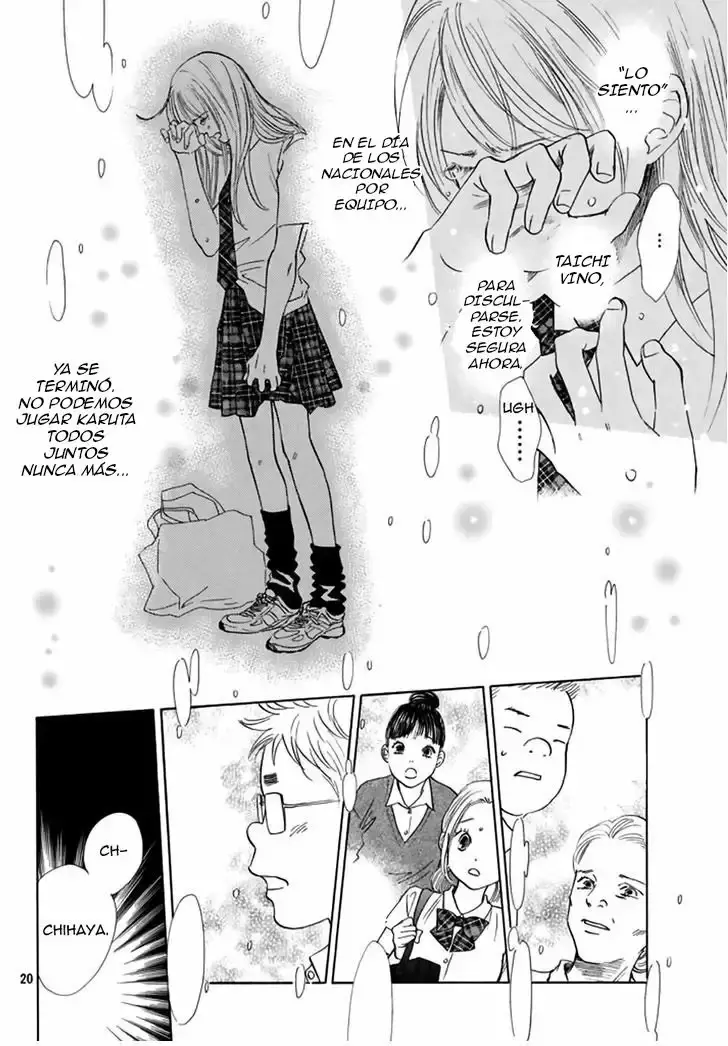 Chihayafuru capítulo 165, página 22