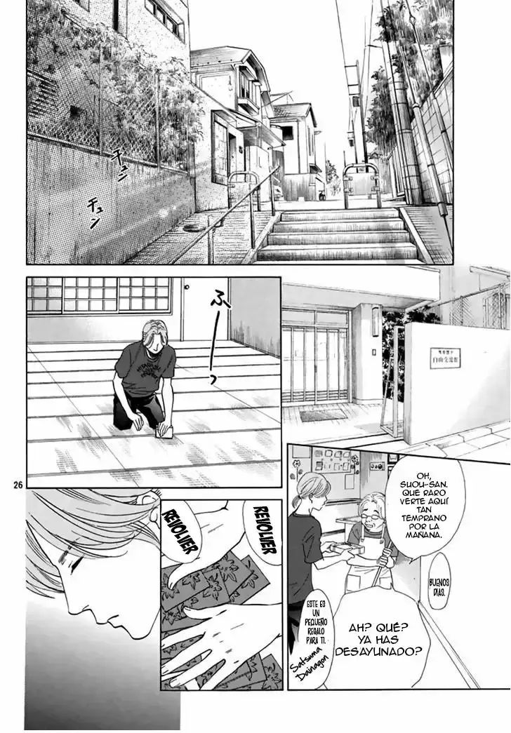 Chihayafuru capítulo 165, página 28