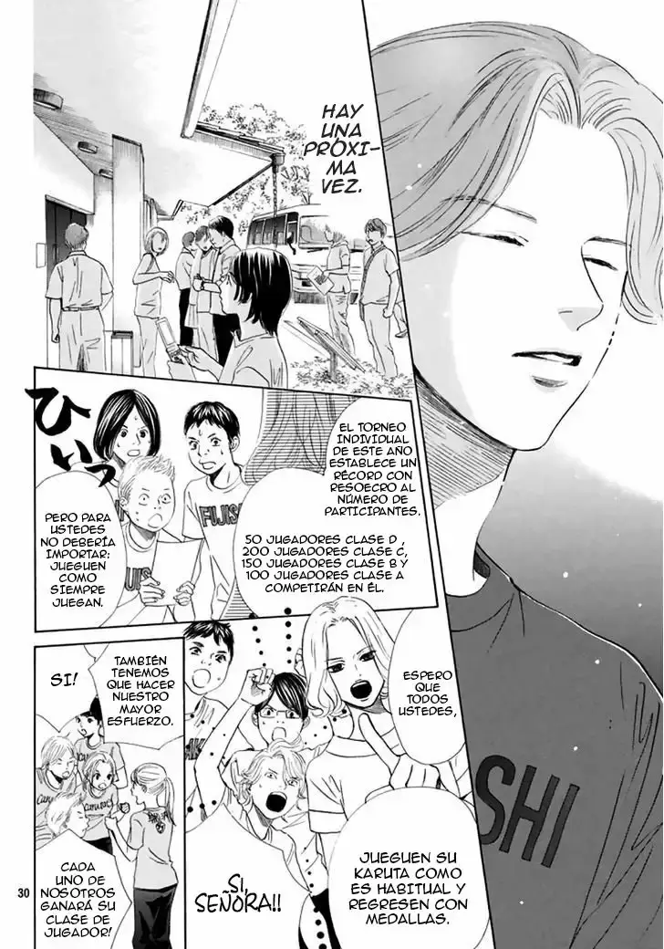 Chihayafuru capítulo 165, página 32