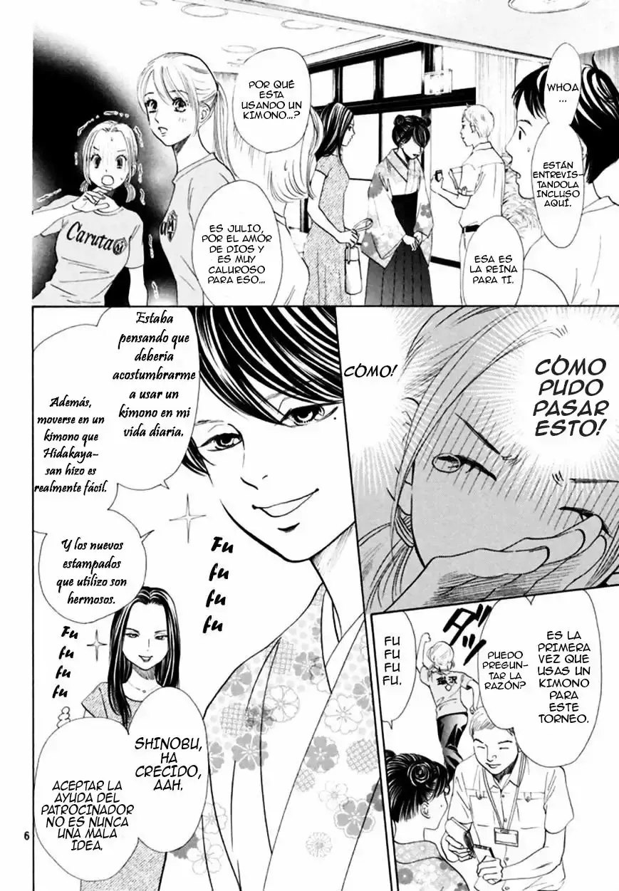 Chihayafuru capítulo 166, página 8