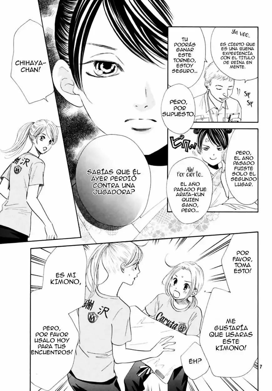Chihayafuru capítulo 166, página 9