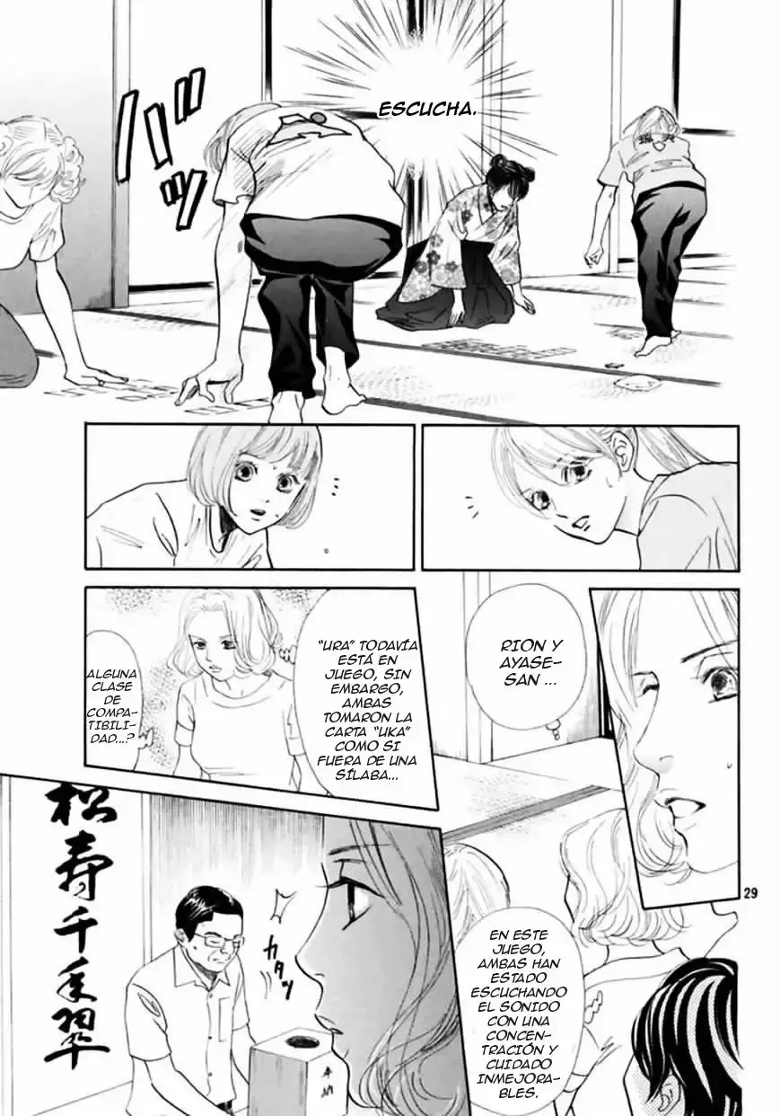 Chihayafuru capítulo 167, página 31