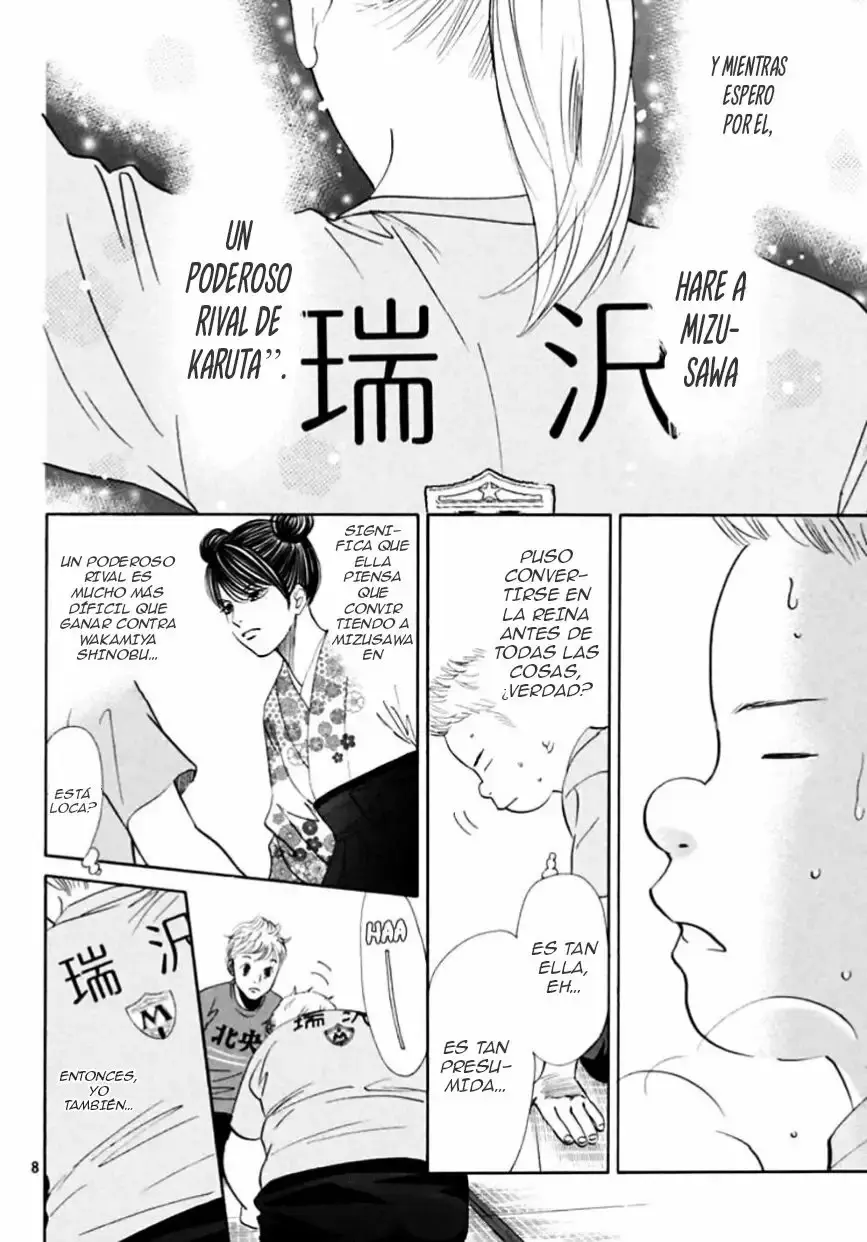 Chihayafuru capítulo 168, página 10