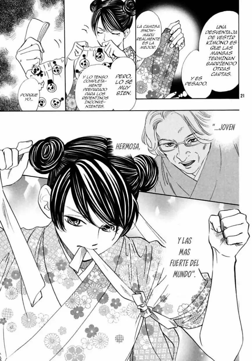 Chihayafuru capítulo 168, página 22