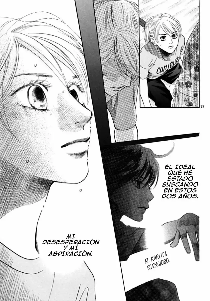 Chihayafuru capítulo 168, página 27