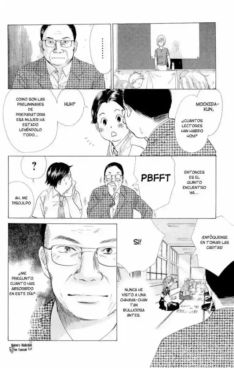 Chihayafuru capítulo 17, página 5