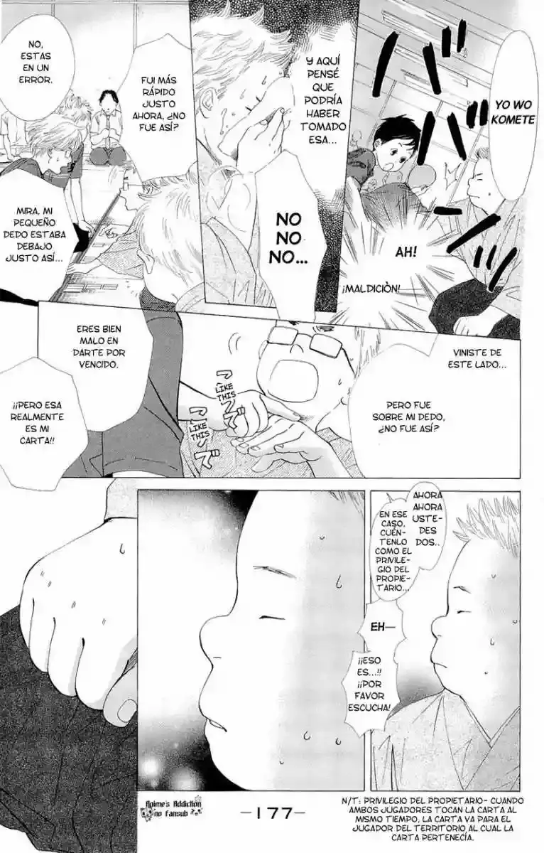 Chihayafuru capítulo 17, página 24