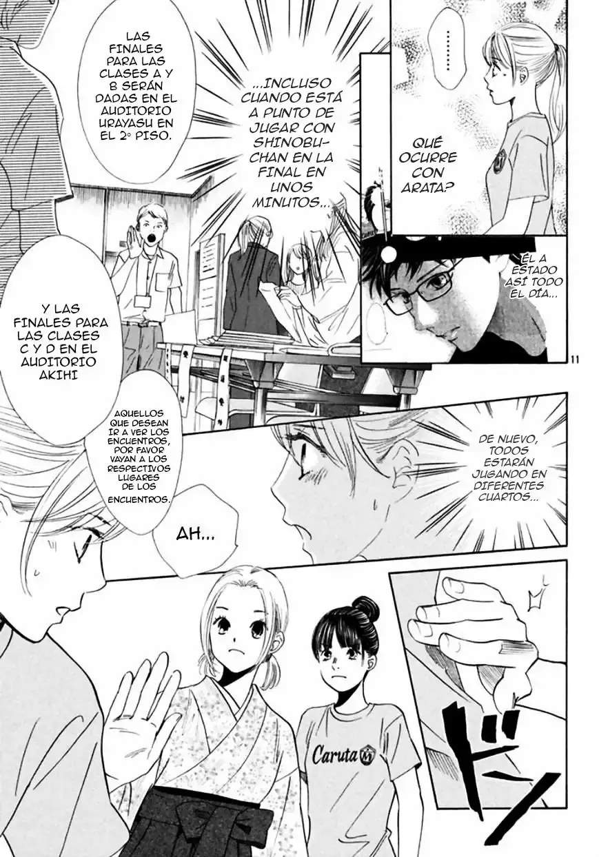 Chihayafuru capítulo 170, página 13