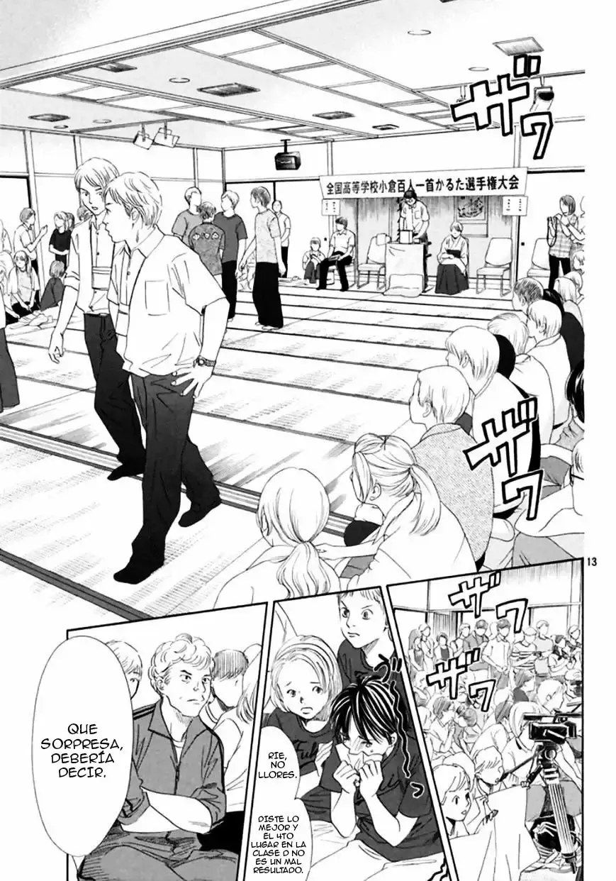 Chihayafuru capítulo 170, página 15