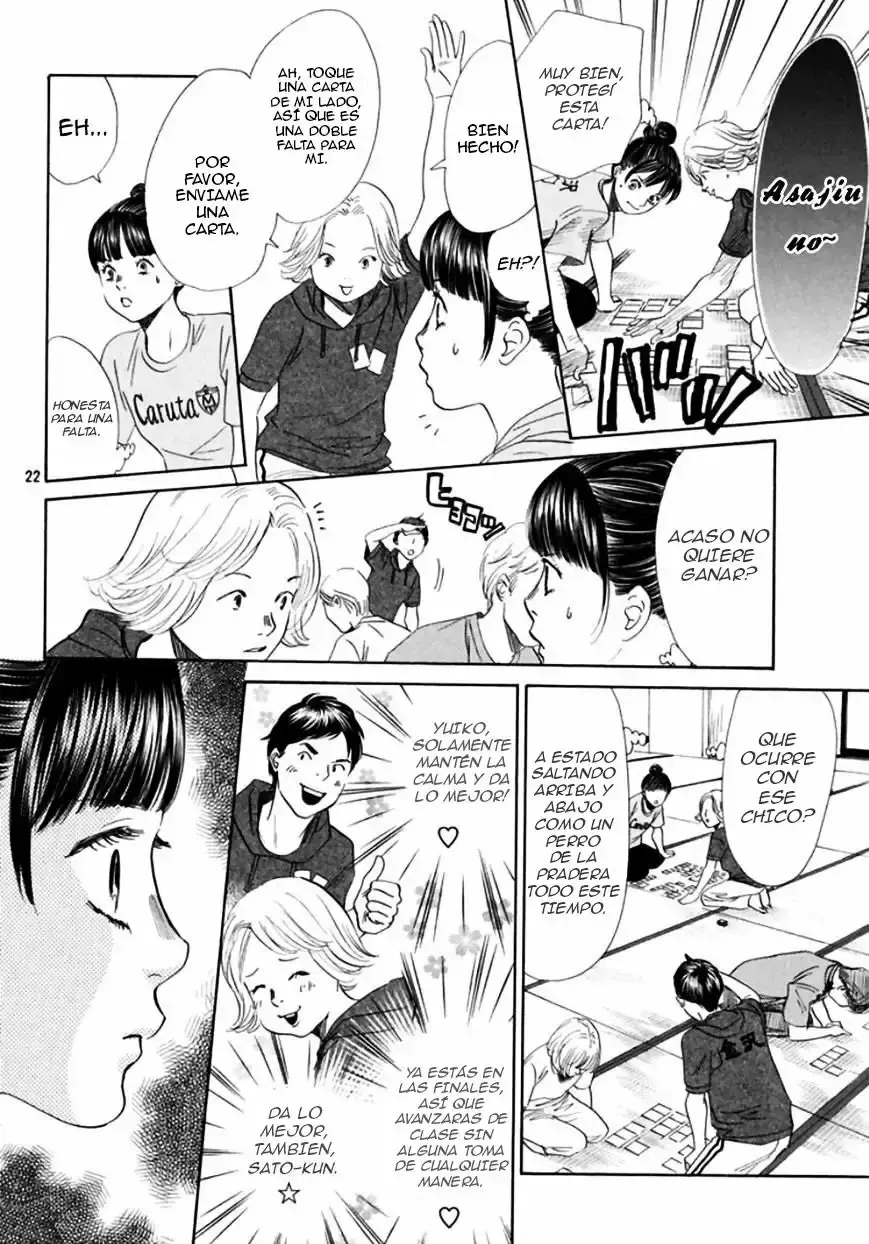 Chihayafuru capítulo 170, página 23