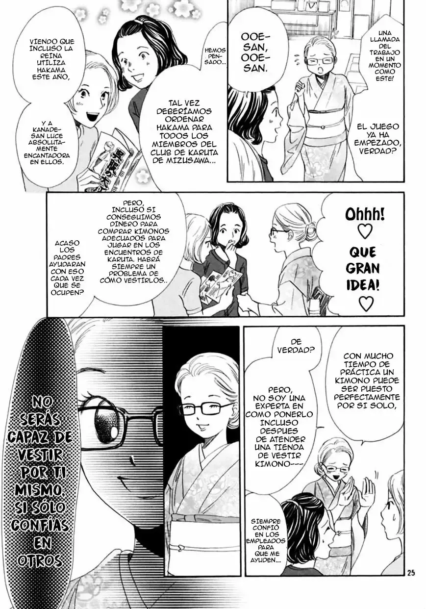 Chihayafuru capítulo 170, página 26