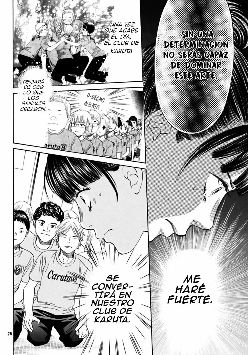 Chihayafuru capítulo 170, página 27