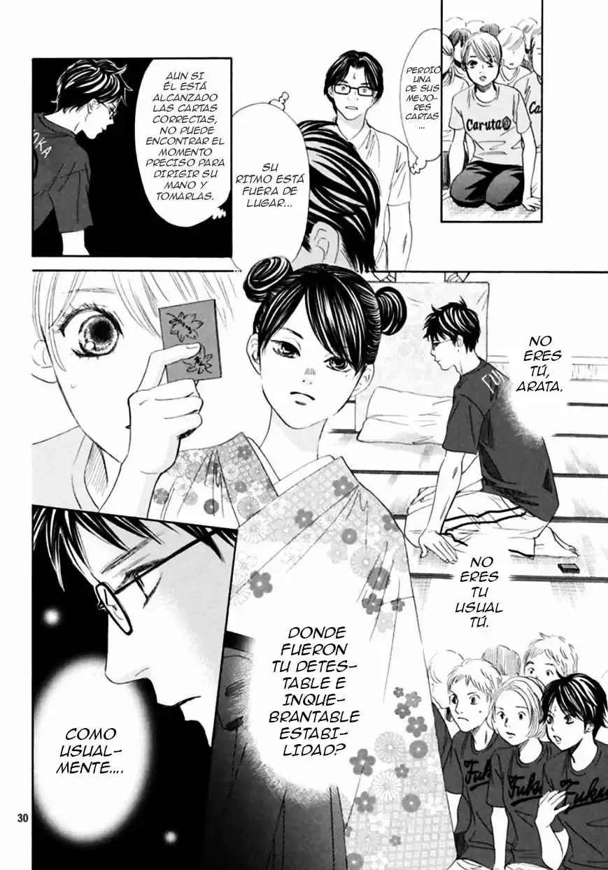 Chihayafuru capítulo 170, página 30