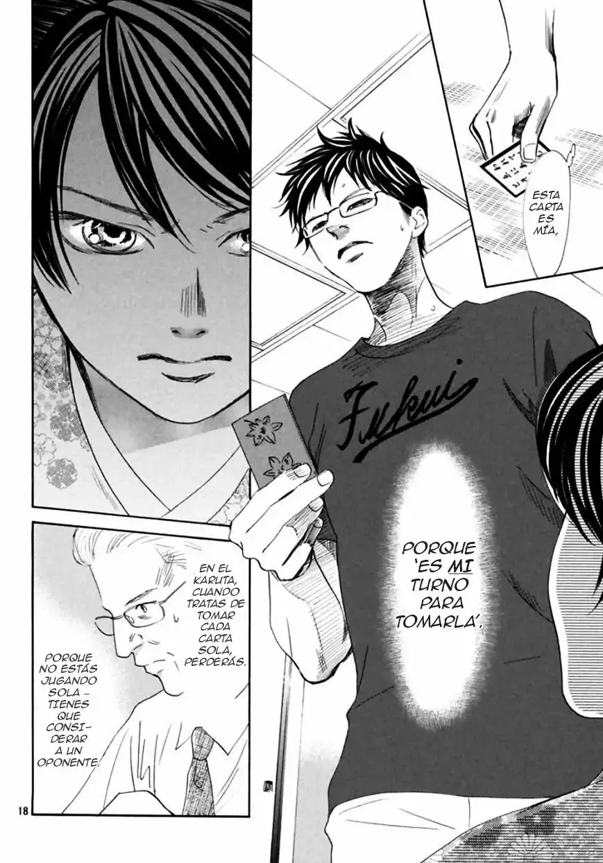 Chihayafuru capítulo 172, página 21