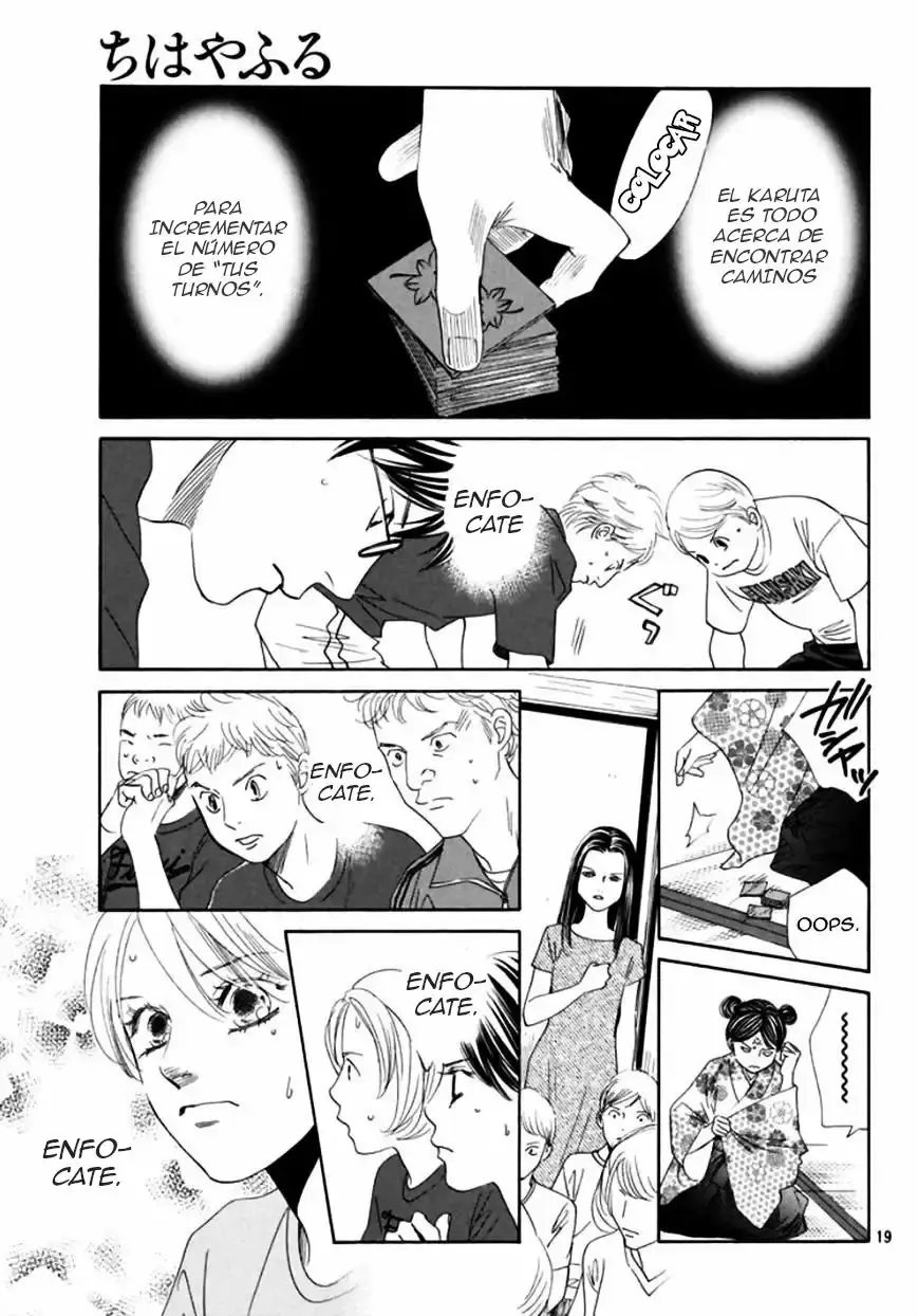 Chihayafuru capítulo 172, página 22