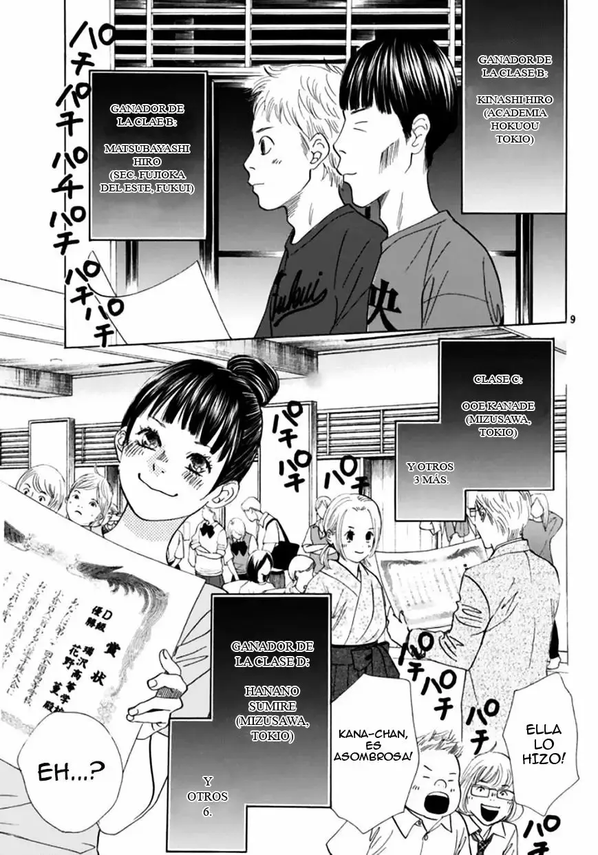Chihayafuru capítulo 173, página 13