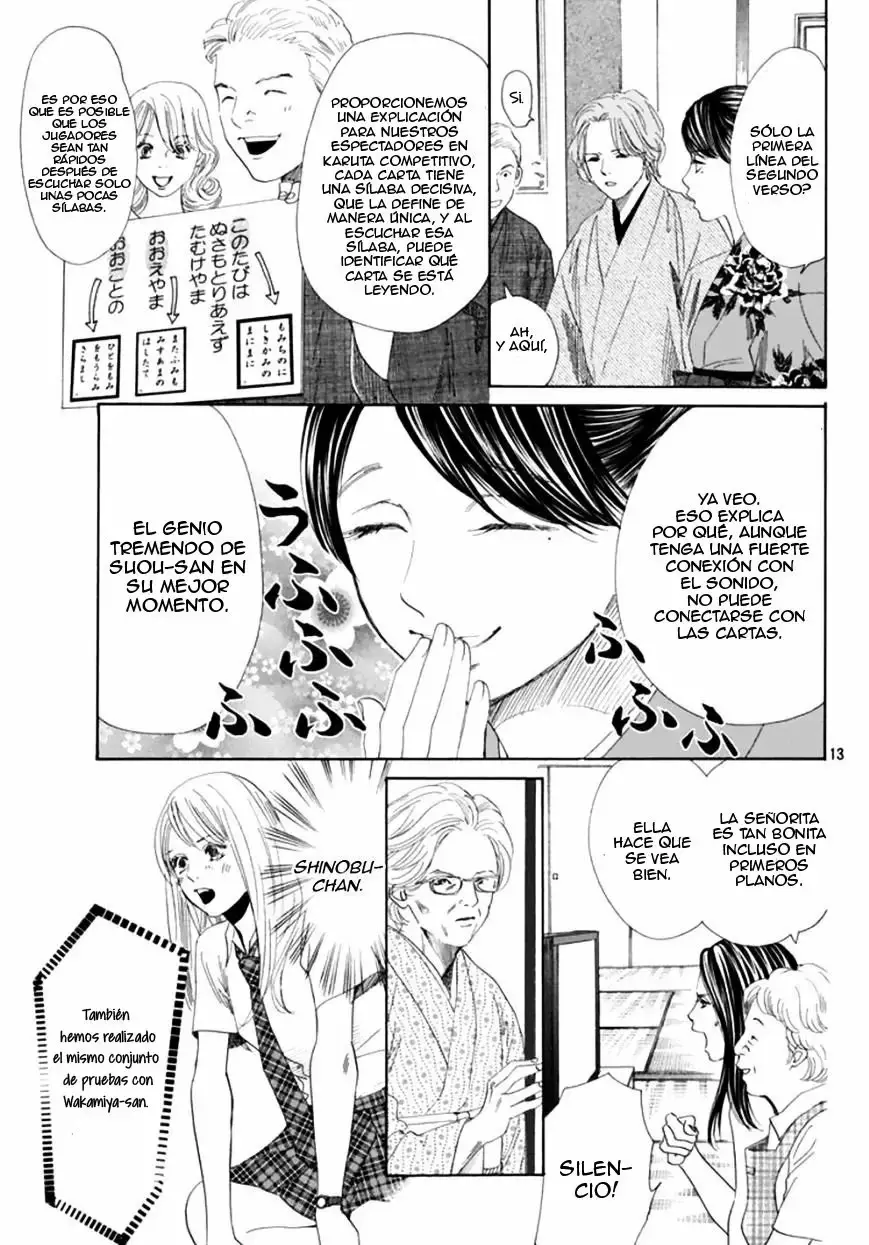 Chihayafuru capítulo 175, página 15