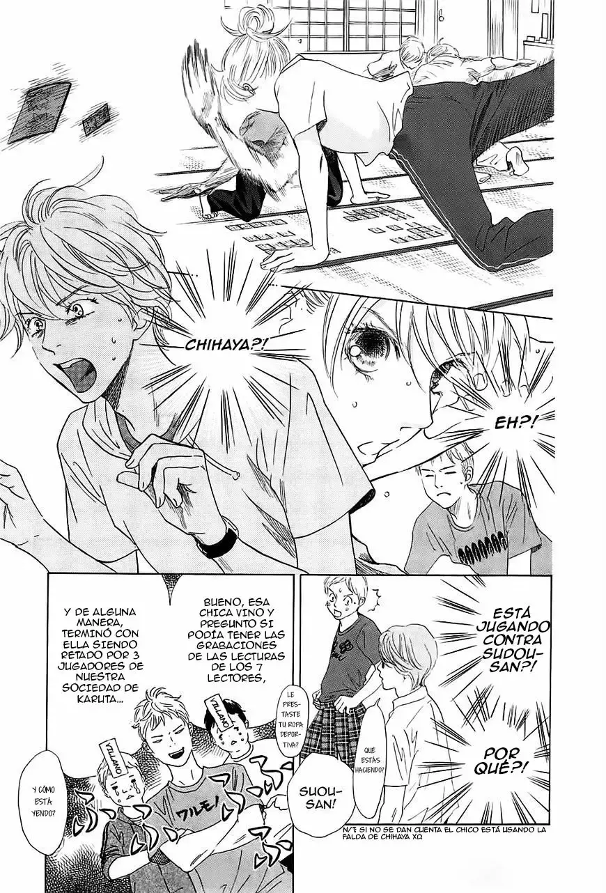 Chihayafuru capítulo 176, página 21