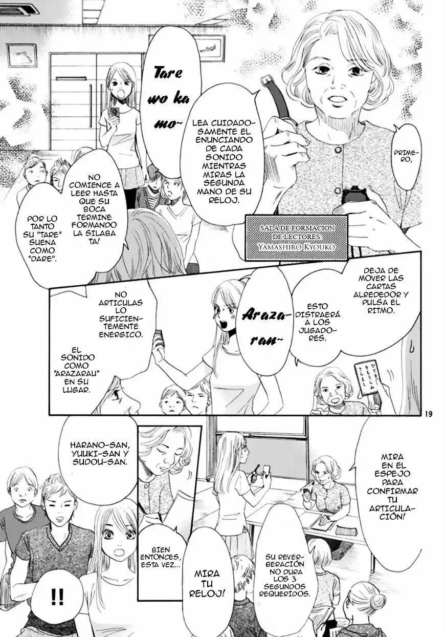 Chihayafuru capítulo 177, página 22
