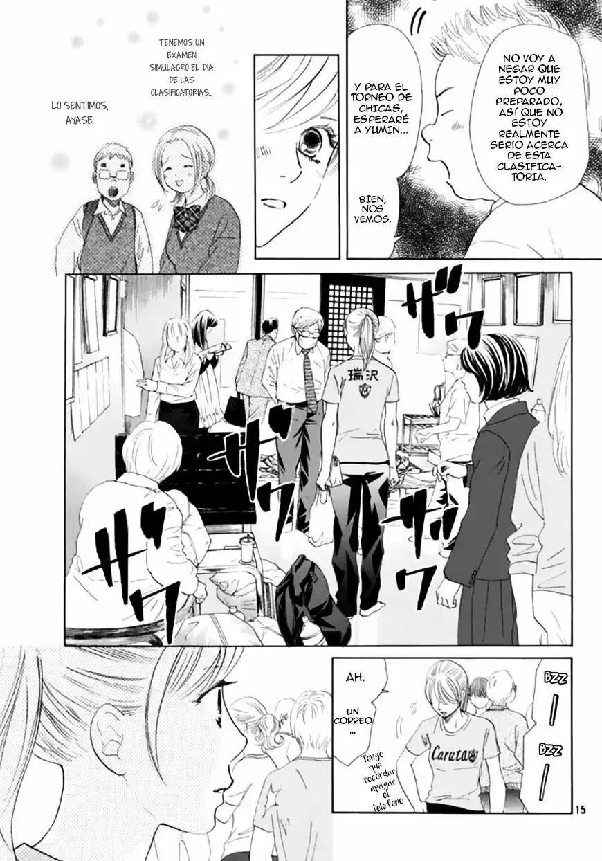 Chihayafuru capítulo 179, página 17