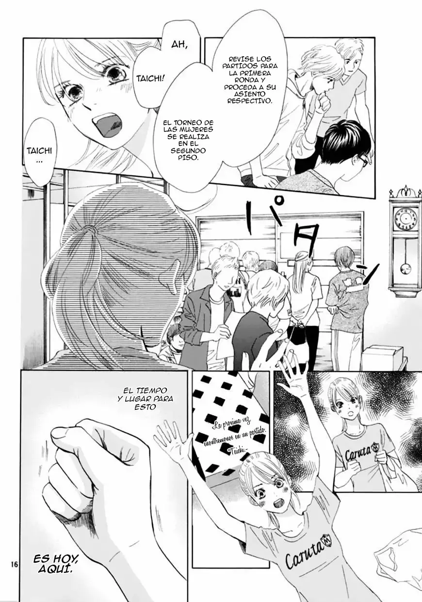 Chihayafuru capítulo 179, página 18