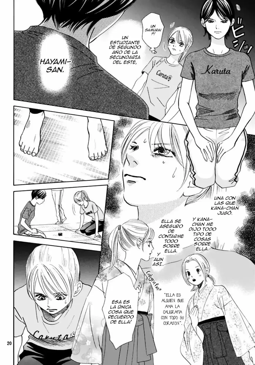 Chihayafuru capítulo 179, página 22