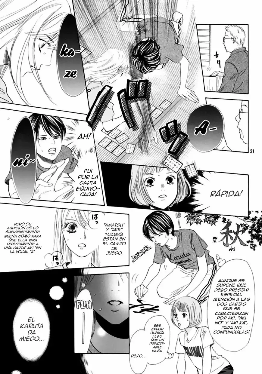Chihayafuru capítulo 180, página 23
