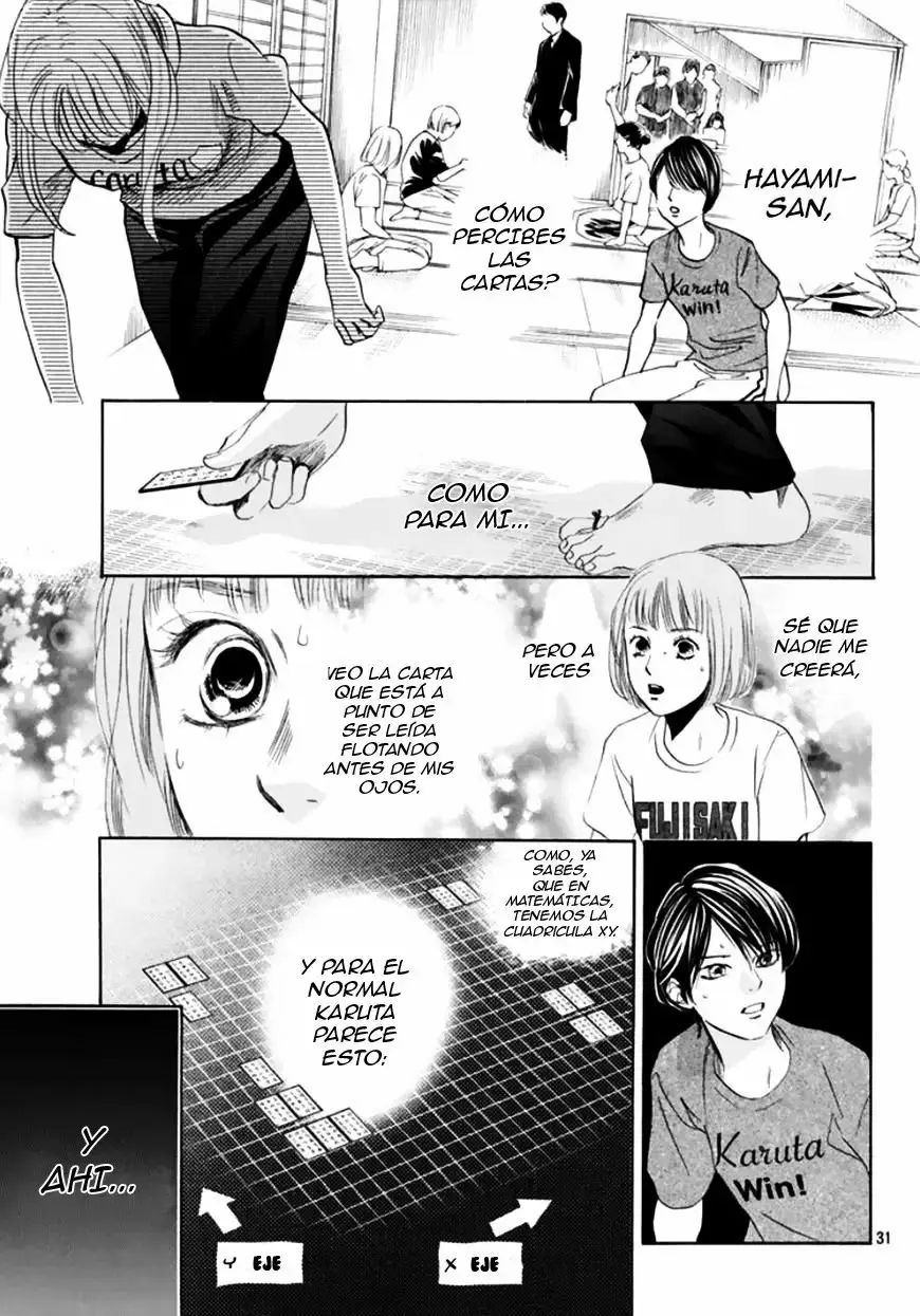Chihayafuru capítulo 180, página 33