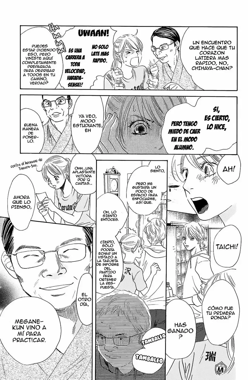Chihayafuru capítulo 181, página 27