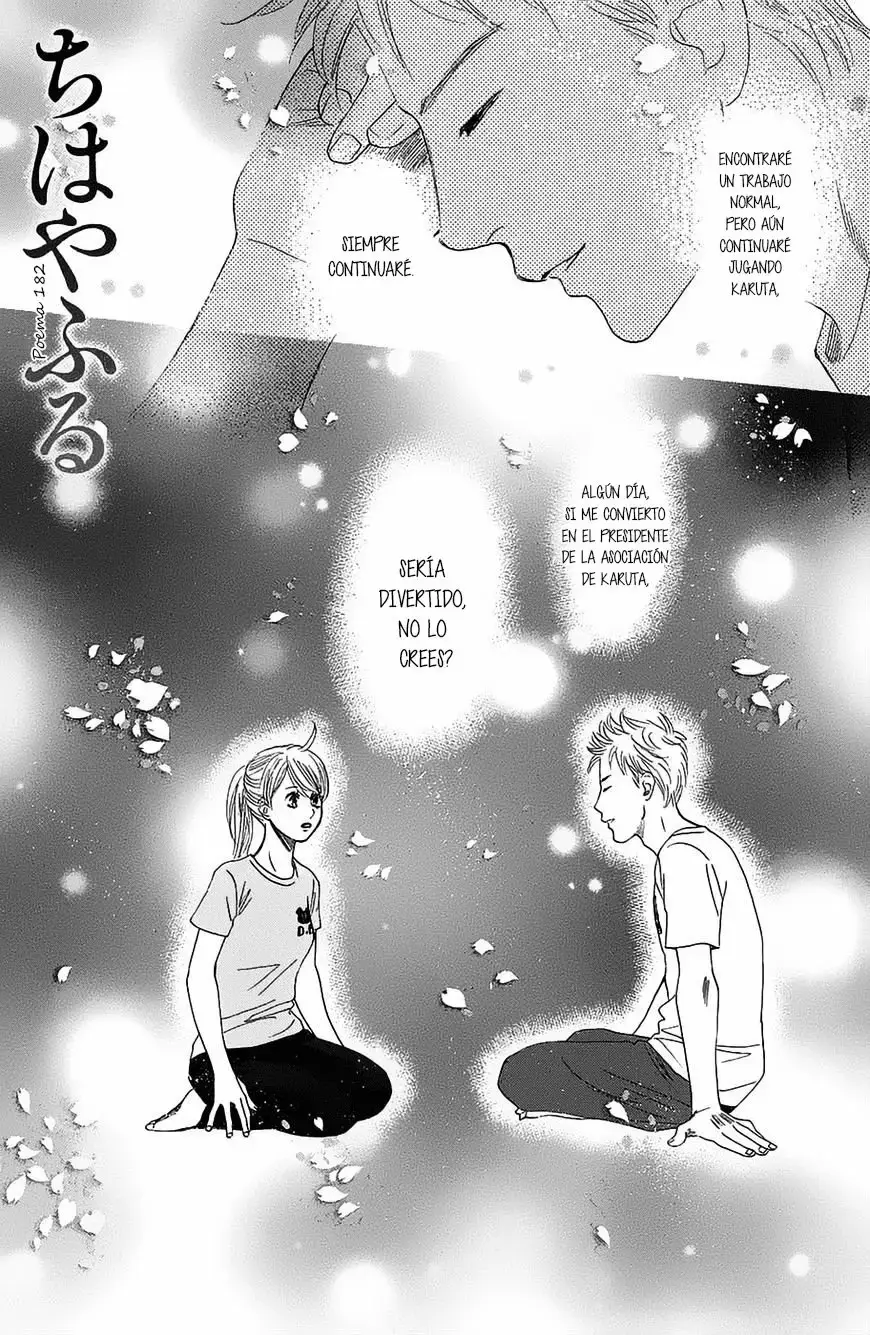 Chihayafuru capítulo 182, página 3