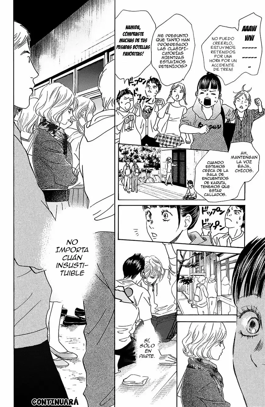 Chihayafuru capítulo 182, página 33