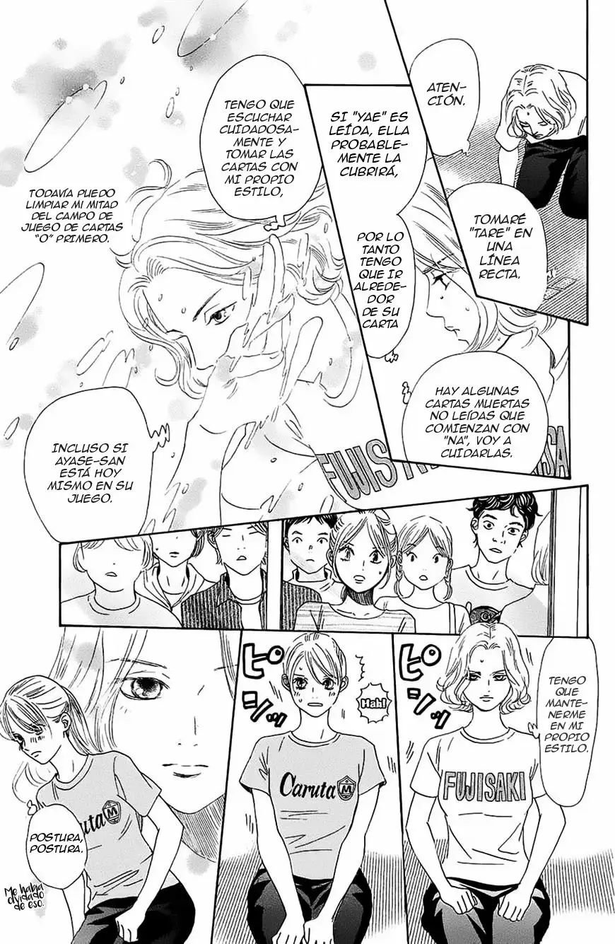 Chihayafuru capítulo 183, página 15