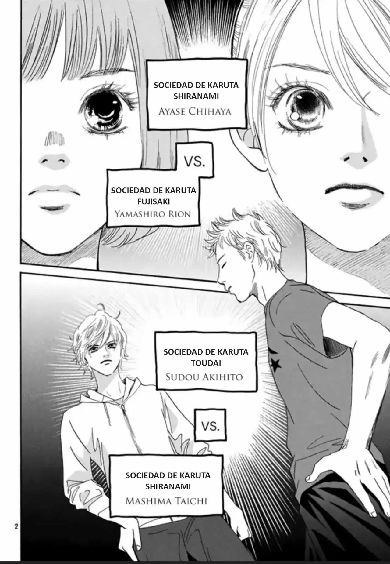 Chihayafuru capítulo 184, página 3