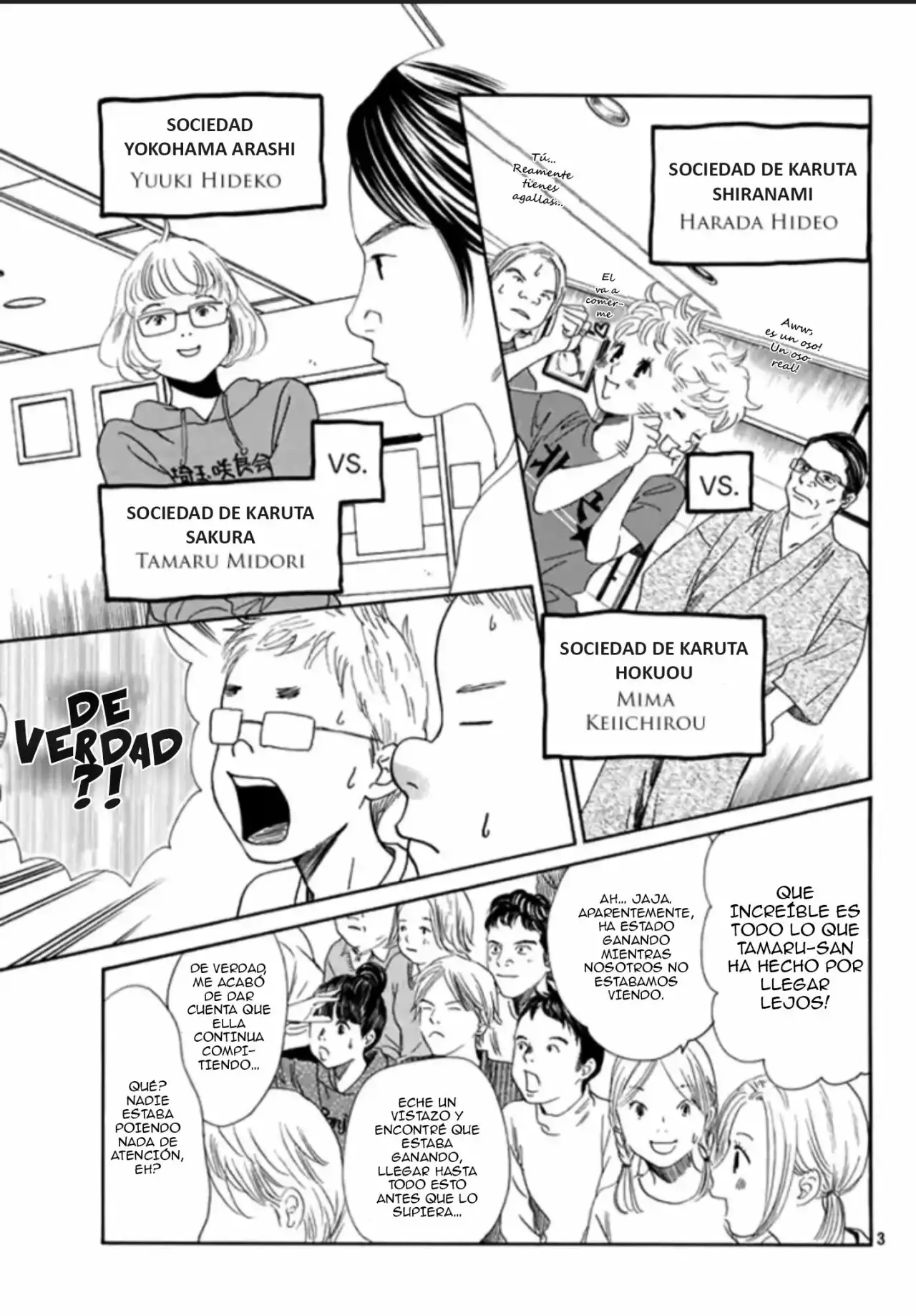 Chihayafuru capítulo 184, página 4