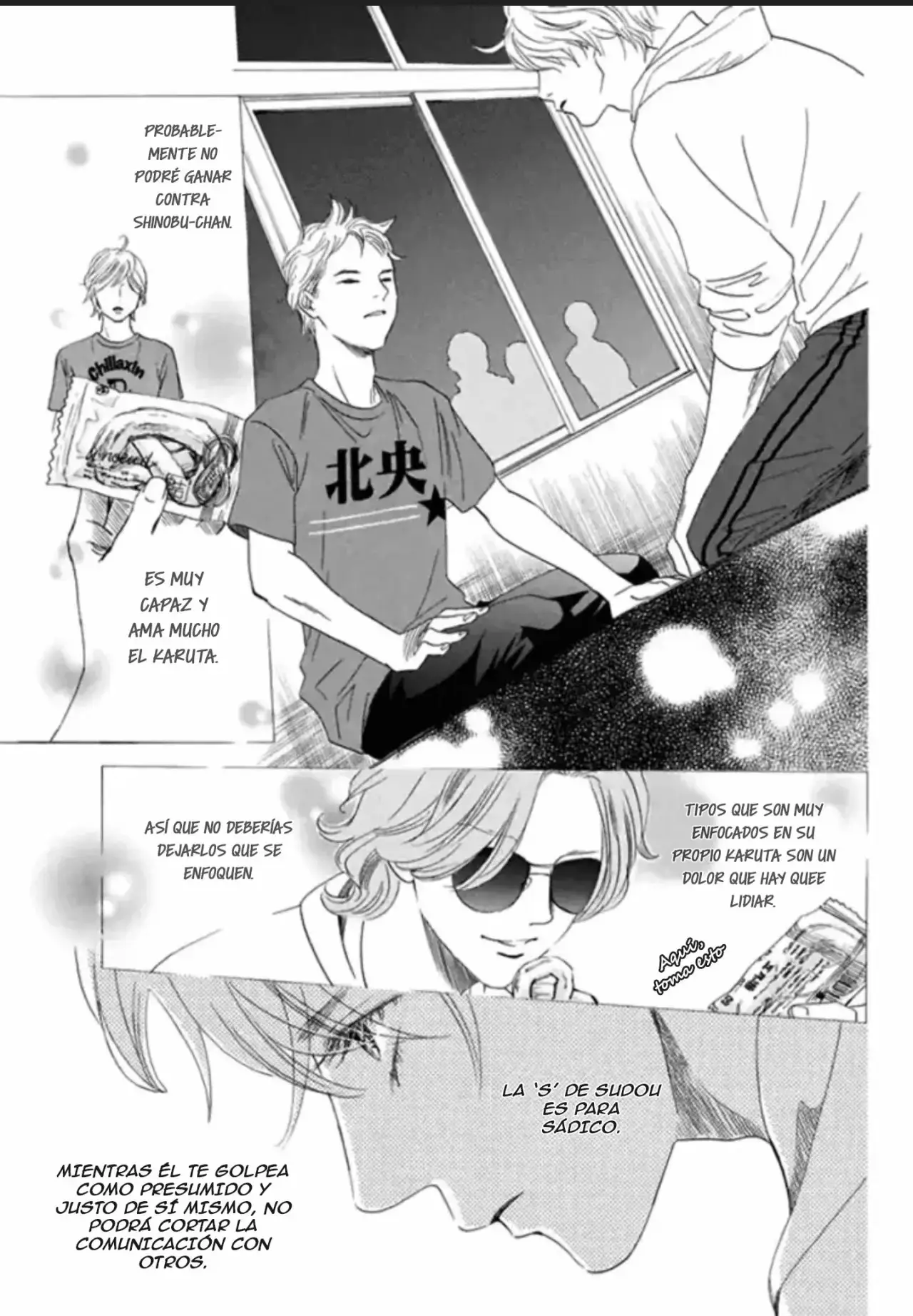 Chihayafuru capítulo 184, página 8