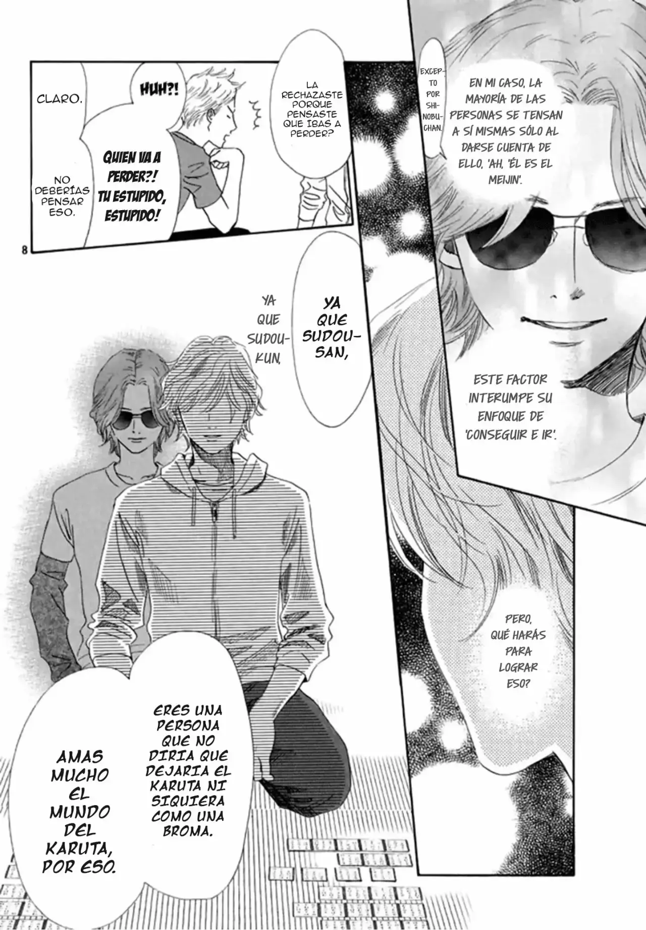 Chihayafuru capítulo 184, página 9