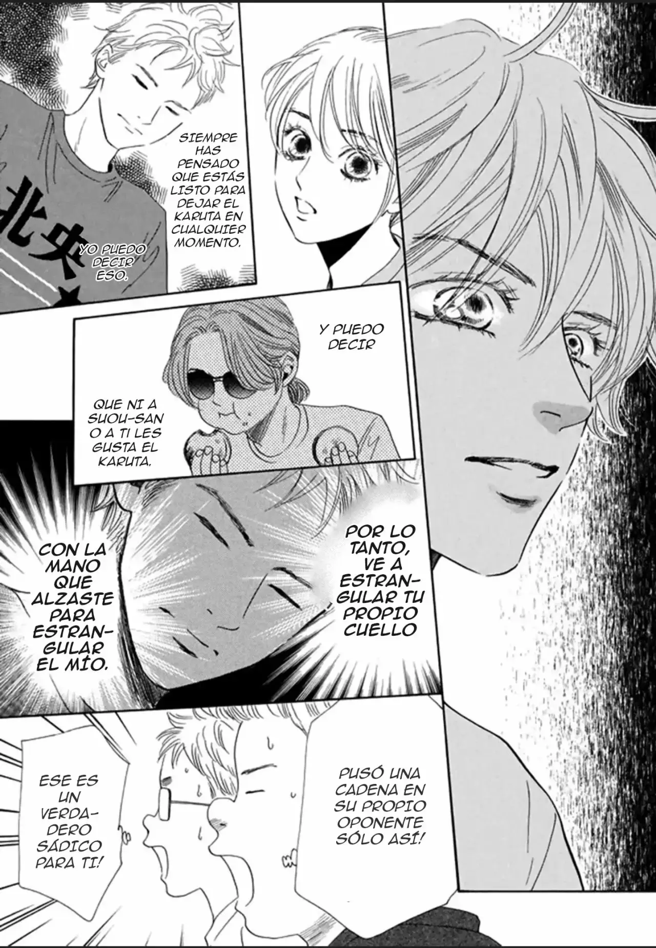 Chihayafuru capítulo 184, página 12