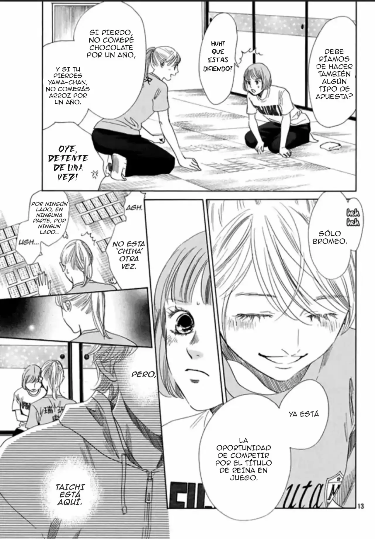 Chihayafuru capítulo 184, página 14
