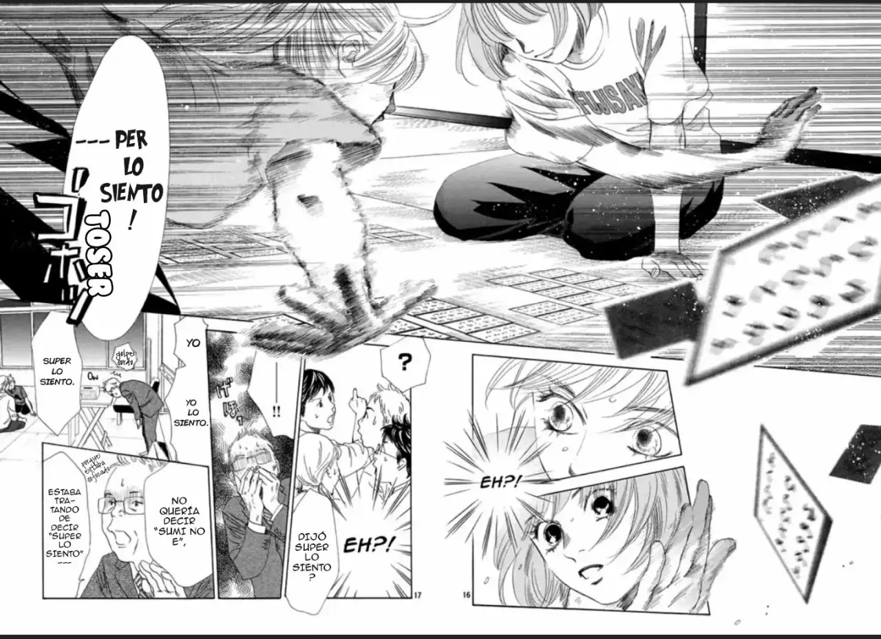 Chihayafuru capítulo 184, página 16