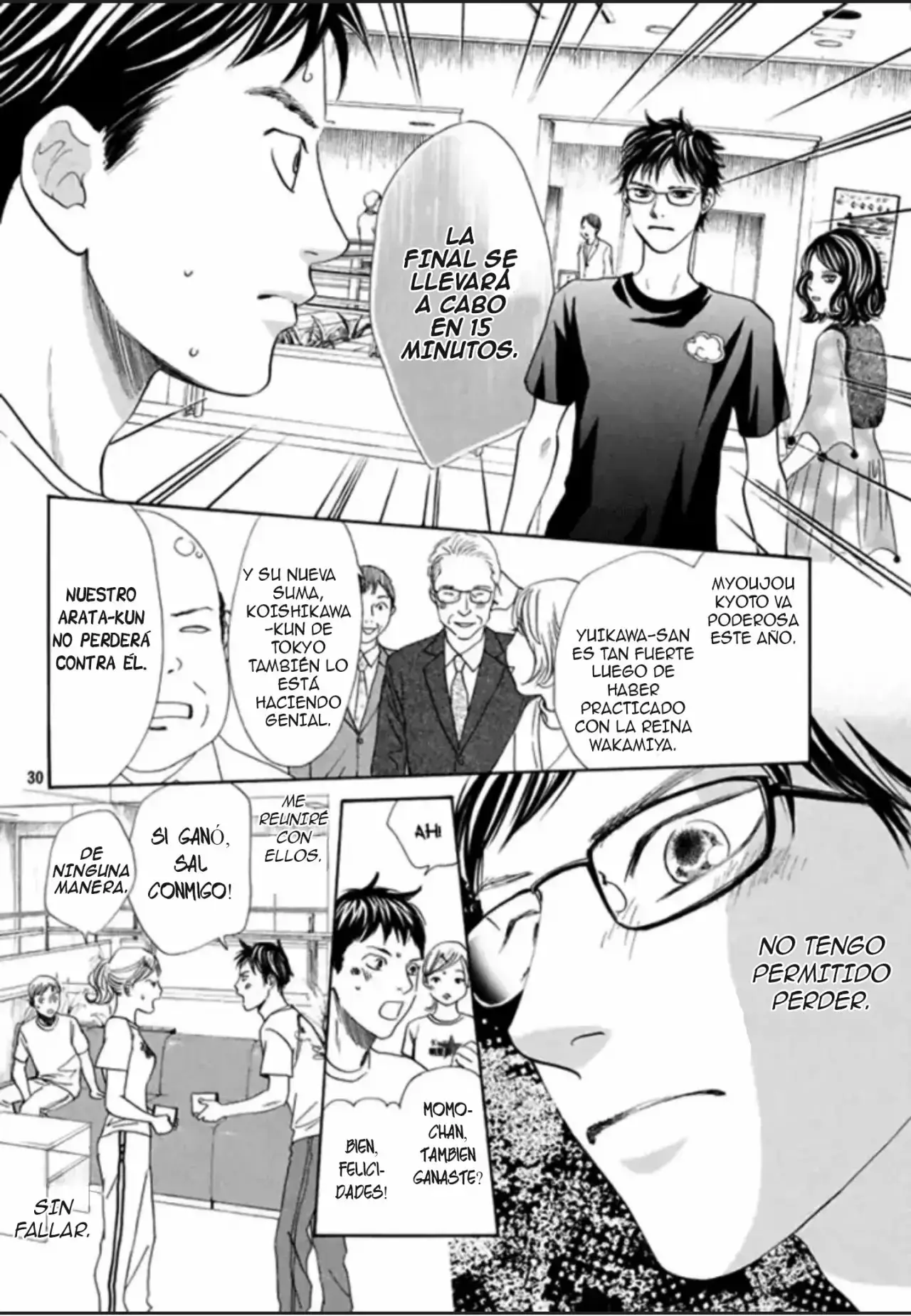 Chihayafuru capítulo 184, página 29