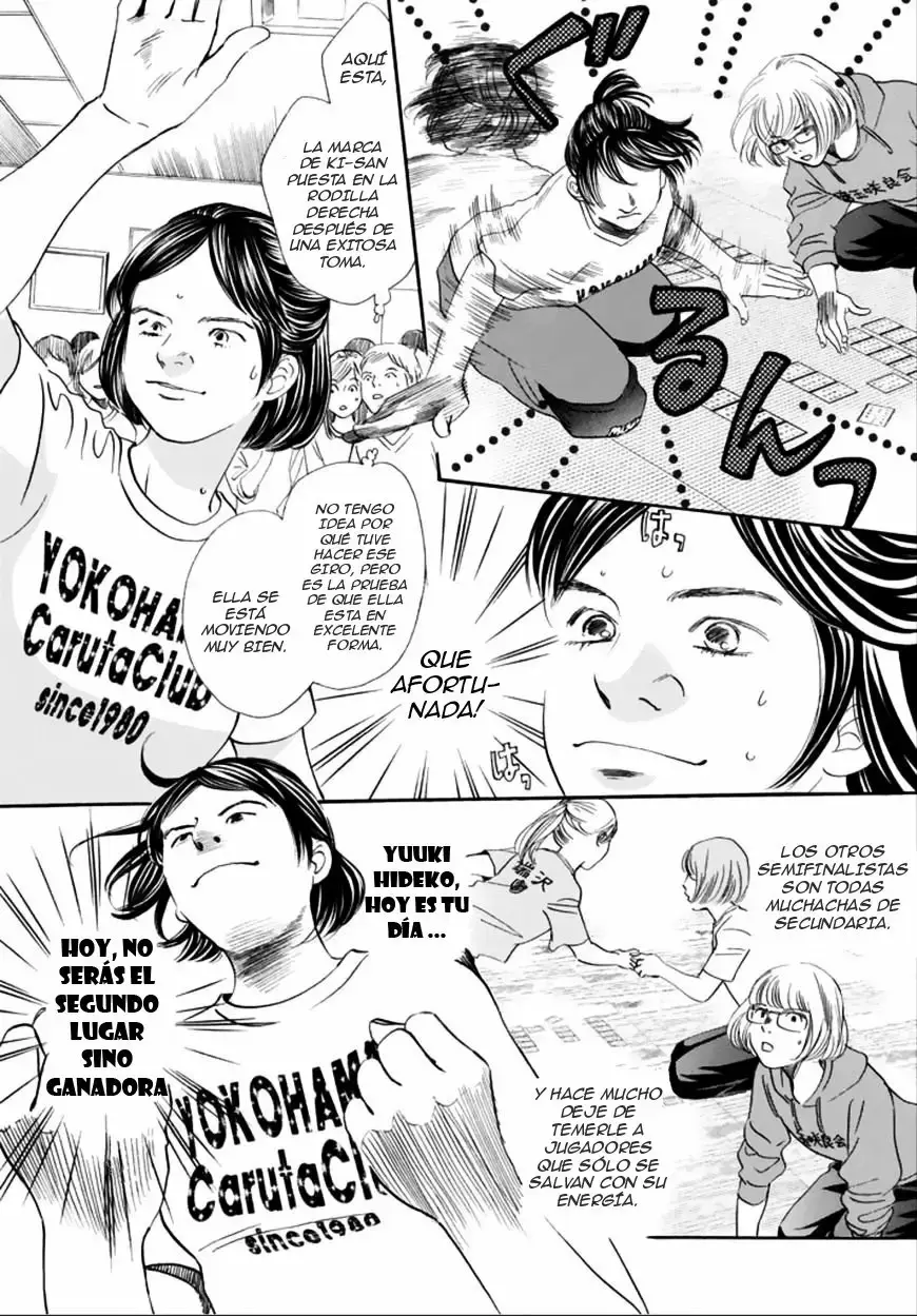 Chihayafuru capítulo 185, página 8