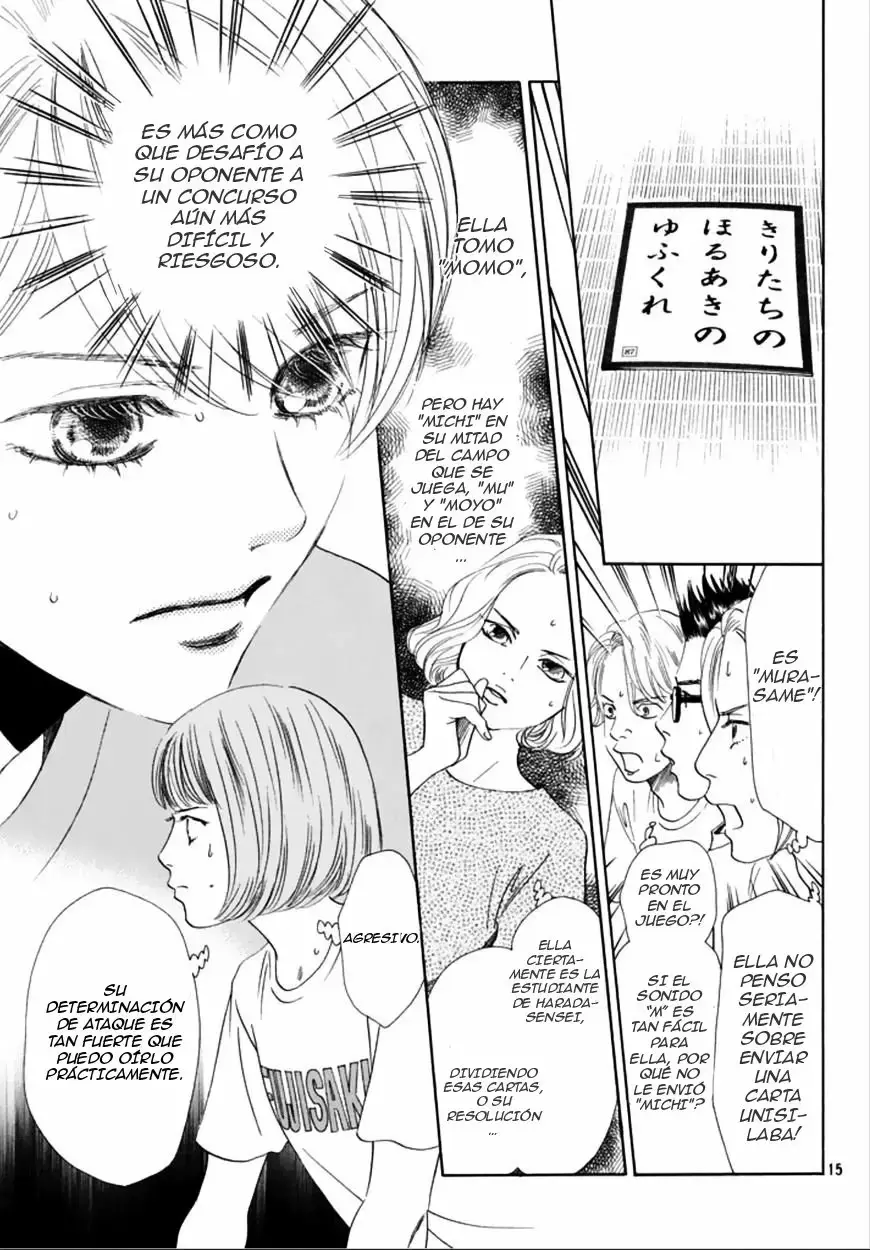 Chihayafuru capítulo 185, página 17