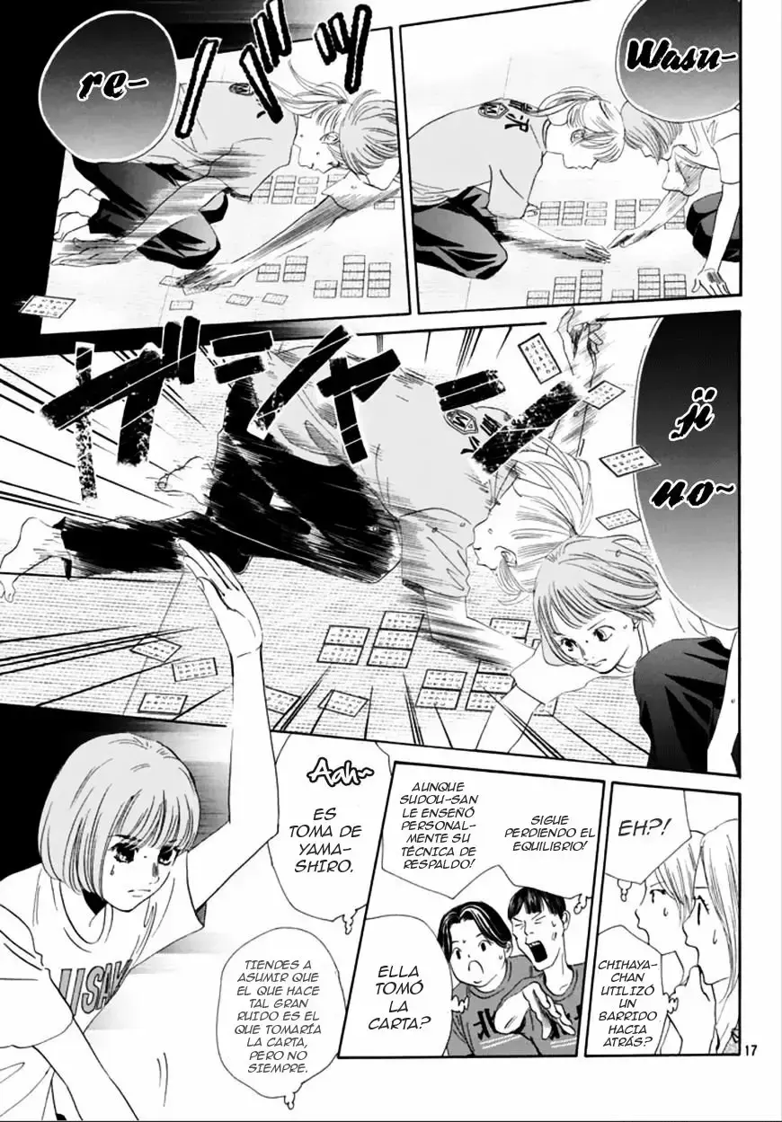 Chihayafuru capítulo 185, página 19
