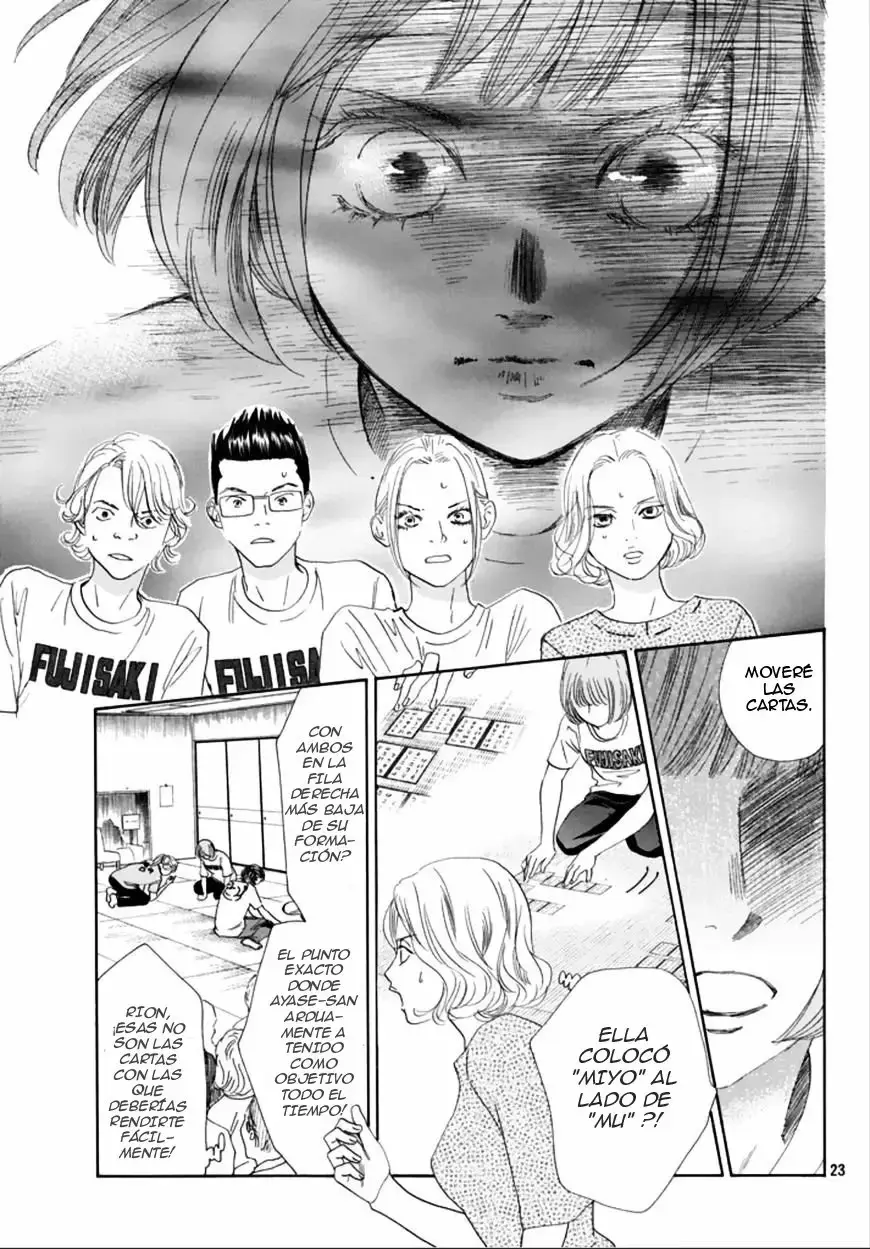 Chihayafuru capítulo 185, página 25