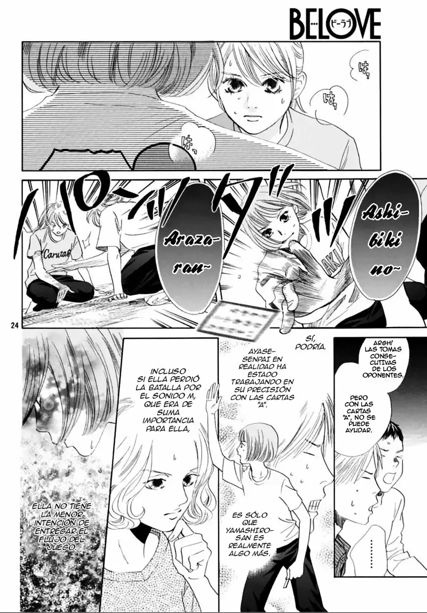 Chihayafuru capítulo 185, página 26