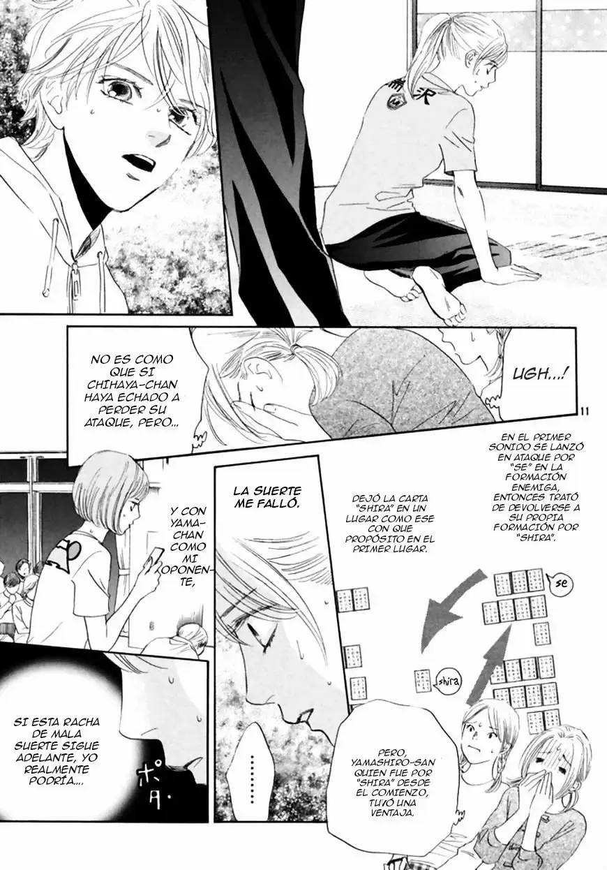 Chihayafuru capítulo 186, página 13