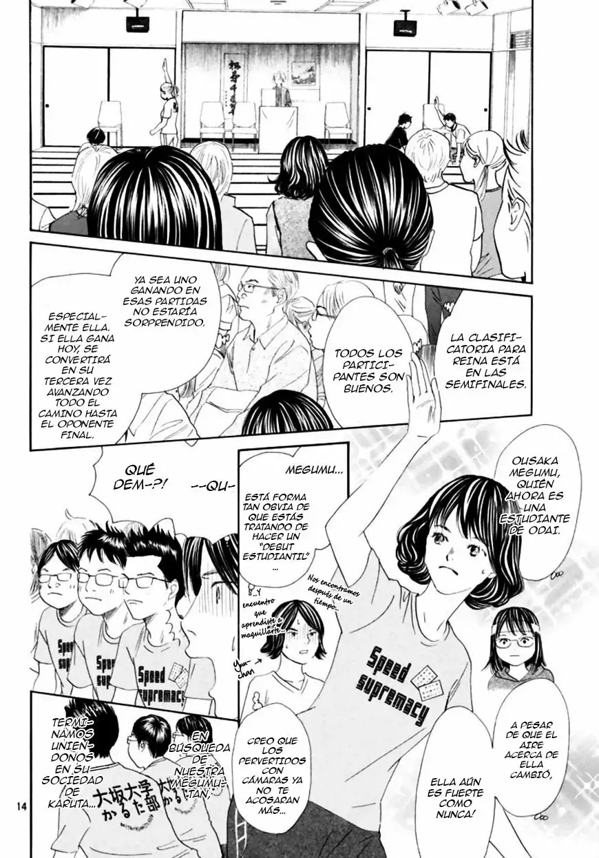Chihayafuru capítulo 186, página 16