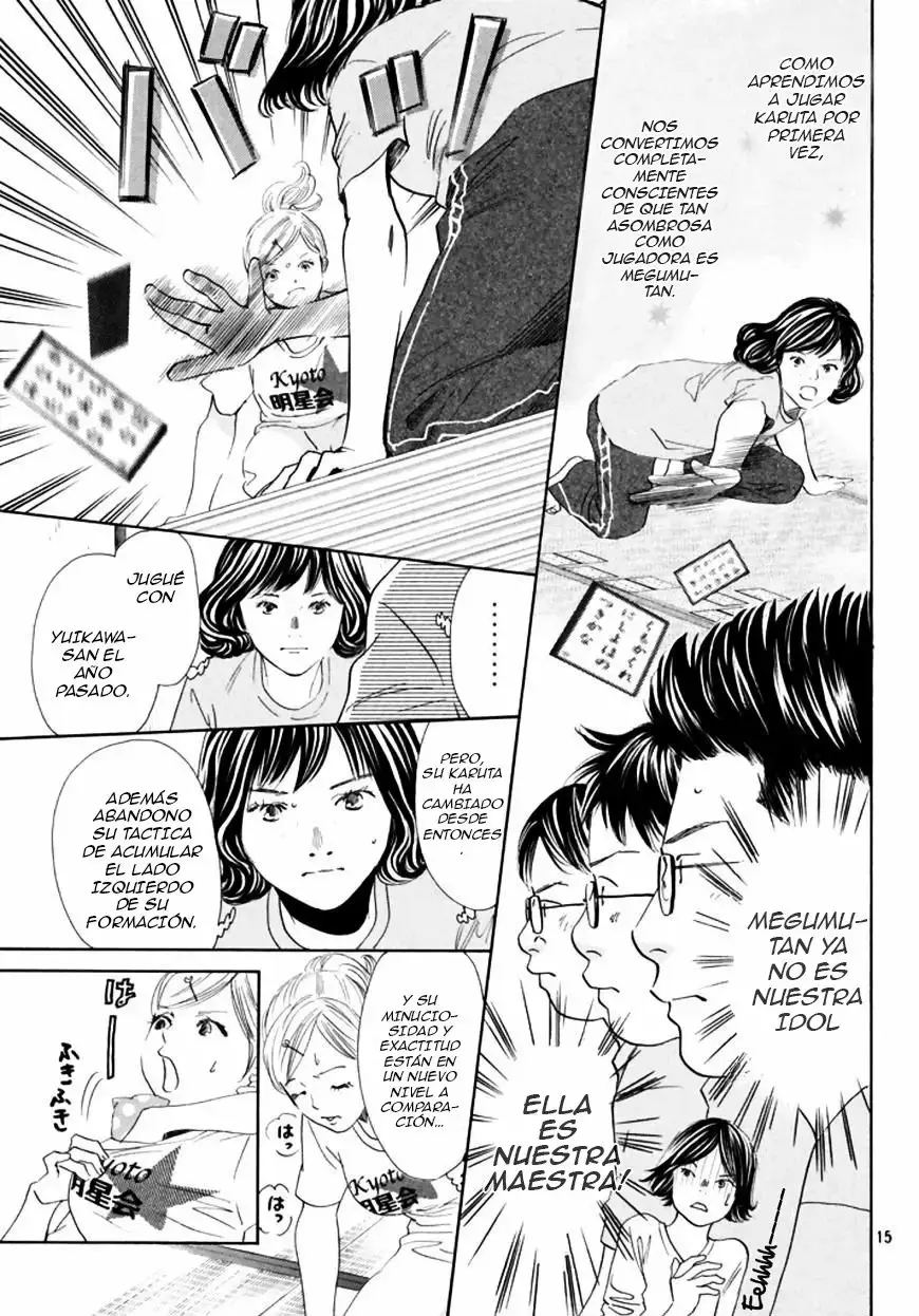 Chihayafuru capítulo 186, página 17