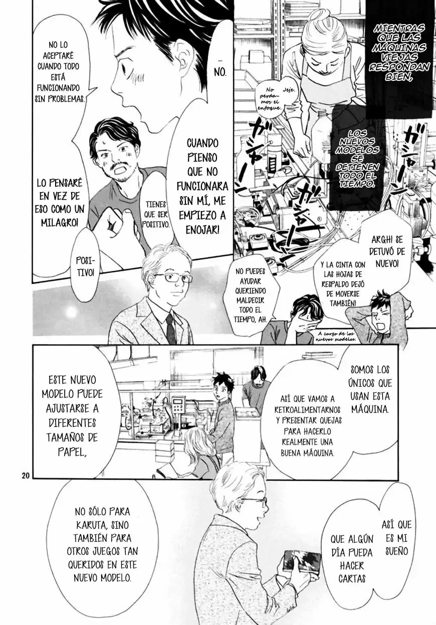 Chihayafuru capítulo 186, página 22